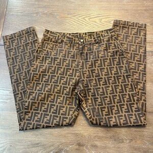 Fendi Monogram Pants